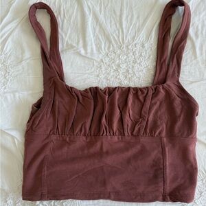 Wilfred Free Mauve Sleeveless Top